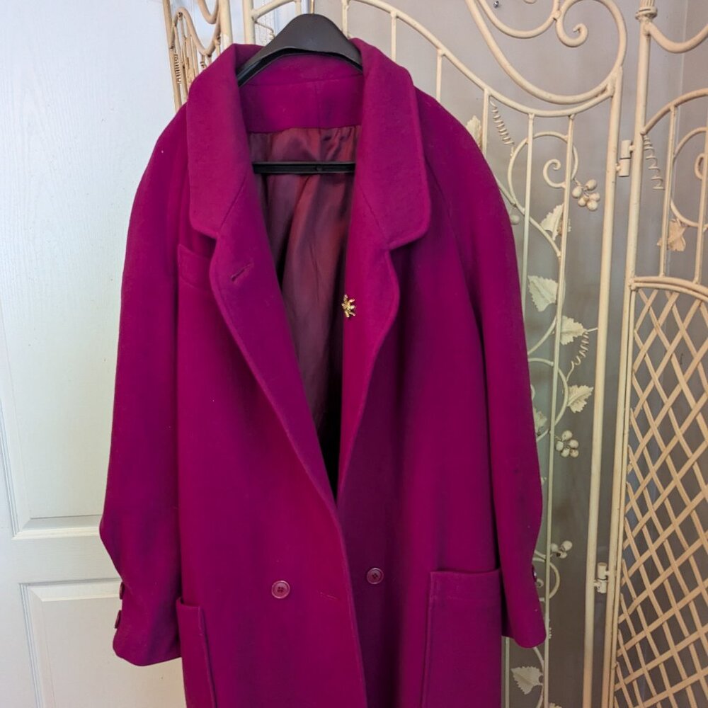 Purple lipton coat